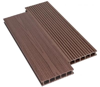 Террасная доска ДПК Praktik Optimum - Тик от производителя  Deckart (Россия) по цене 405 р