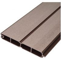 Заборная доска из ДПК NIKA - Шоколад Заборная доска из ДПК NIKA - Шоколад