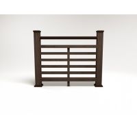 Ограждение ДПК цвет Венге Сборка №4 Ограждение ДПК цвет Венге Сборка №4