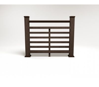 Ограждение ДПК цвет Венге Сборка №4 от производителя Faynag по цене 5 950 р Ограждение ДПК цвет Венге Сборка №4 от производителя Faynag по цене 5 950 р