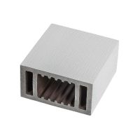 Перила нижнее 100х50 Extrusion Белый