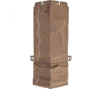 Угол наружный Гранит ЭКО Бежевый от производителя  Альта-профиль по цене 369 р