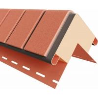 Угол к Фасадным Термопанелям Наружный Кирпич 20 мм Красный