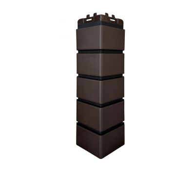 Угол Премиум клинкерный кирпич Шоколадный (шов RAL 9005) от производителя  Grand Line по цене 708 р