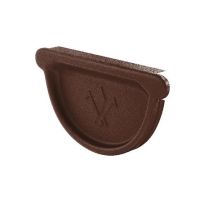 Заглушка универсальная с резиновым уплотнителем RAL 8017 Коричневый matt 150/100 Заглушка универсальная с резиновым уплотнителем RAL 8017 Коричневый matt 150/100