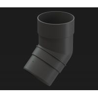 Колено 45˚ Premium Графит